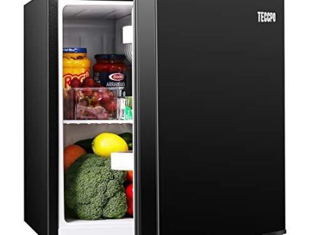 Mini Fridge, TECCPO 1.7 Cu.Ft. Small Refrigerator, Energy Star, 6 Adjustable Thermostat Control, One-touch Easy Defrost, 37 dB, Compact Refrigerator for Bedroom, Dorm, Office - TAMF30 For Discount