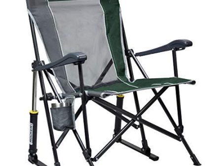 GCI Outdoor RoadTrip Rocker Outdoor Rocking Chair, Hunter Hot on Sale