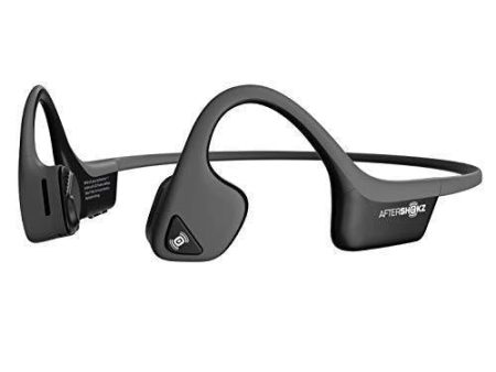 AFTERSHOKZ Air Open Ear Wireless Bone Conduction Headphones, Slate Grey, AS650SG For Cheap