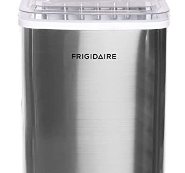 Frigidaire EFIC123-SS Counter Top Maker, Produces 26 pounds Ice per Day, Stainless Steel, Stainless Online Sale