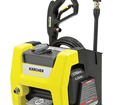 Karcher K1700 Cube 1700 PSI 1.2 GPM Electric Power Pressure Washer with Turbo, 15°, & Soap Nozzles Online Sale