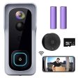 WiFi Video Doorbell Camera, XTU Wireless Doorbell Camera with Chime, 1080P HD, 2-Way Audio, Motion Detection, IP65 Waterproof, Cloud Storage and 32GB SD Card Included Supply