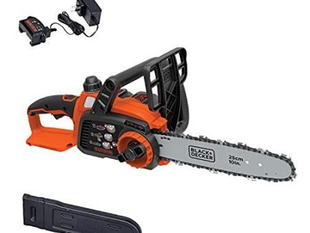 BLACK+DECKER 20V MAX* Cordless Chainsaw Kit, 10-Inch (LCS1020) Online now