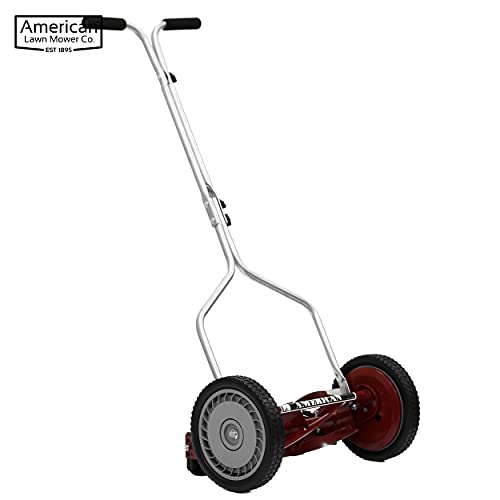 American Lawn Mower Company 1304-14 14-Inch 5-Blade Push Reel Lawn Mower Online Sale