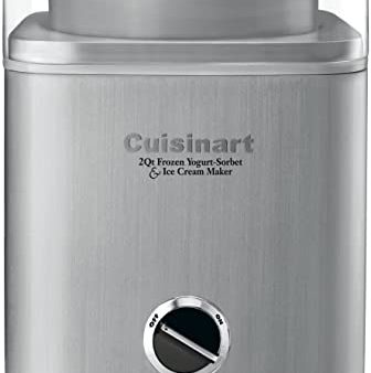 Cuisinart ICE30BC Ice Cream Maker, 2-Qt, Silver For Cheap