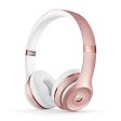 Beats Solo3 Wireless On-Ear Headphones - Apple W1 Headphone Chip, Class 1 Bluetooth, 40 Hours of Listening Time, Built-in Microphone - Rose Gold (Latest Model) Cheap