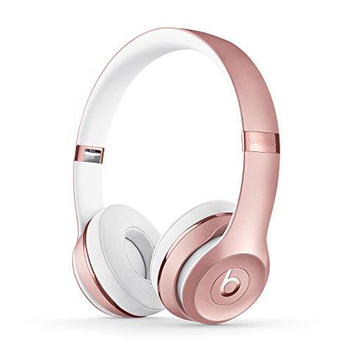 Beats Solo3 Wireless On-Ear Headphones - Apple W1 Headphone Chip, Class 1 Bluetooth, 40 Hours of Listening Time, Built-in Microphone - Rose Gold (Latest Model) Cheap