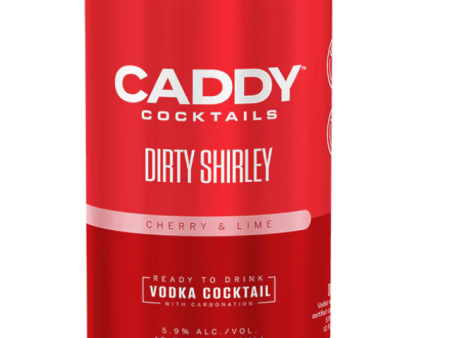 Caddy Clubhouse  Dirty Shirley  Vodka Cocktail, USA (4pk 12oz Cans) Hot on Sale