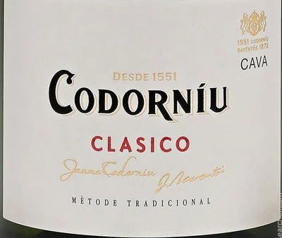 NV Codorniu Clasico Brut Cava, Catalonia, Spain (750ml) on Sale