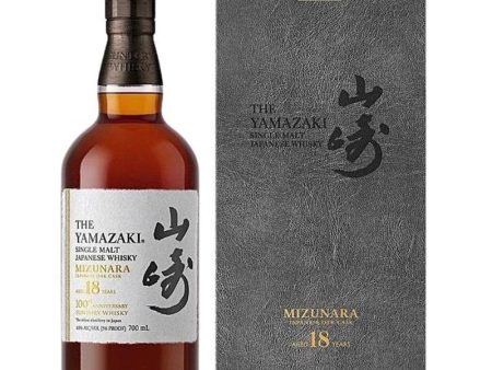 The Yamazaki  Mizanura  Japanese Oak Cask 18 year  Single Malt Japanese Whisky 100th Anniversary Limited Edition , JAPAN (750ml) Discount