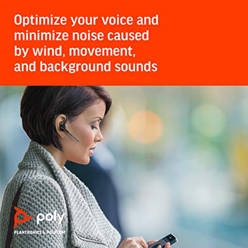 Plantronics - Voyager Legend (Poly) - Bluetooth Single-Ear (Monaural) Headset - Connect to your PC, Mac, Tablet and or Cell Phone - Frustration Free Packaging - Noise Canceling Discount