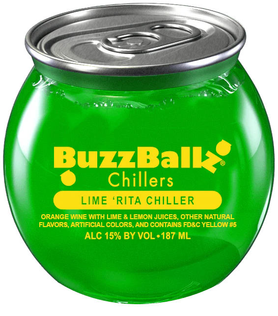 (4 pk) Buzz Ballz Lime Rita Chiller, Texas, USA (187ml) Online