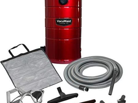 VacuMaid GV50R Wall Mounted Garage and Car Vacuum with 50 ft Hose and Tools Hot on Sale