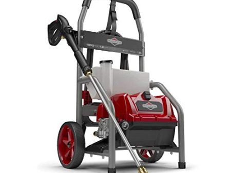 Briggs & Stratton 20680 Electric Pressure Washer, 1800 PSI, 1.2 GPM, Red Gray Titanium on Sale