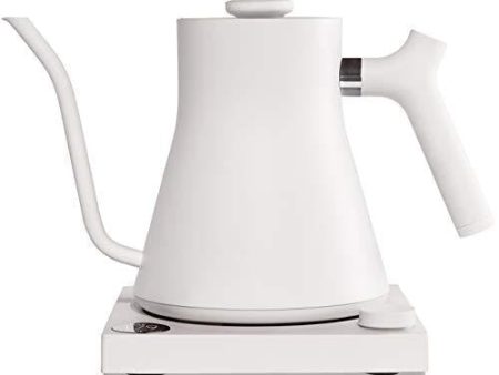 Fellow Stagg EKG Electric Pour-Over Kettle For Coffee And Tea, Matte White, Variable Temperature Control, 1200 Watt Quick Heating, Built-in Brew Stopwatch Online Hot Sale