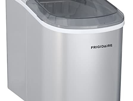 FRIGIDAIRE EFIC189-Silver Compact Ice Maker, 26 lb per Day, Silver (Packaging May Vary) Online