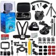 GoPro HERO7 (Hero 7) Silver with Essential 25 Piece Accessory Bundle - Includes: SanDisk Ultra 32GB MicroSDHC Memory Card, Premium Hard Case for GoPro, Chest Strap with Mount, Mini Tripod & Much More Online Hot Sale