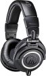 Audio-Technica ATH-M50X Professional Studio Monitor Headphones, Black, Professional Grade, Critically Acclaimed, with Detachable Cable Discount