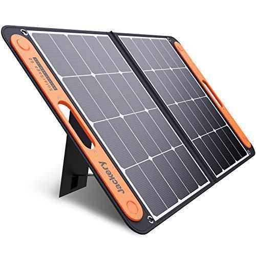 Jackery SolarSaga 60W Solar Panel for Explorer 160 240 500 as Portable Solar Generator, Portable Foldable Solar Charger for Summer Camping Van RV(Can t Charge Explorer 440  PowerPro) For Discount