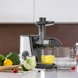 Juicer Machines, ORFELD Slow Masticating Juicer Extractor Easy to Clean, Quiet Motor and Reverse Function, Cold Press Juicer for Vegetable and Fruit Carrots, Oranges and Celery etc (Silver) Discount