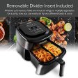 NuWave Brio 6-Quart Air Fryer with App Recipes (Black) Includes Basket Divider, One-Touch Digital Controls, 6 Easy Presets, Wattage Control, and Advanced Functions like SEAR, PREHEAT, DELAY, WARM and More (NEW UPDATED MODEL) Online