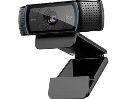 Logitech C920x HD Pro Webcam, Full HD 1080p 30fps Video Calling, Clear Stereo Audio, HD Light Correction, Works with Skype, Zoom, FaceTime, Hangouts, PC Mac Laptop Macbook Tablet - Black Sale