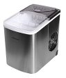 Frigidaire EFIC123-SS Counter Top Maker, Produces 26 pounds Ice per Day, Stainless Steel, Stainless Online Sale