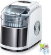 Kismile Countertop Ice Maker Machine,26Lbs 24H Compact Ice Makers,Portable Ice Cube Maker with self-Cleaning Cheap