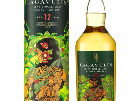 2023 Lagavulin Natural Cask Strength 12 Year Old Single Malt Scotch Whisky, Islay, Scotland (750ml) Online Hot Sale