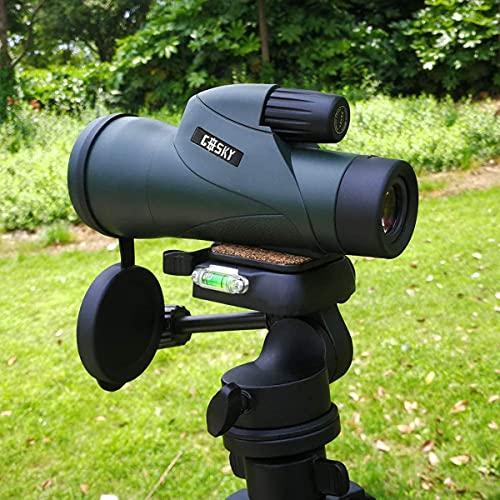 Gosky 12x55 High Definition Monocular Telescope and Quick Phone Holder-2020 Waterproof Monocular -BAK4 Prism for Wildlife Bird Watching Hunting Camping Travel Secenery For Discount