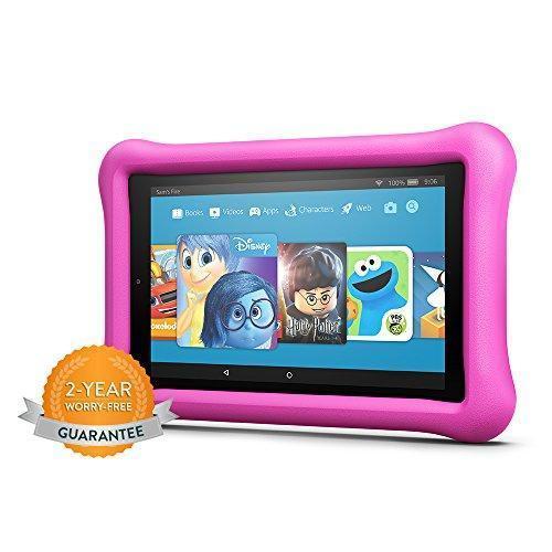 Fire HD 8 Kids Edition Tablet, 8  HD Display, 32 GB, Pink Kid-Proof Case (Previous Generation - 7th) Sale