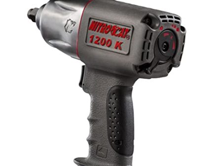 AIRCAT 1200-K 1 2-Inch Nitrocat Kevlar and Composite Twin Clutch Impact Wrench 1295 ft-lbs Online Sale