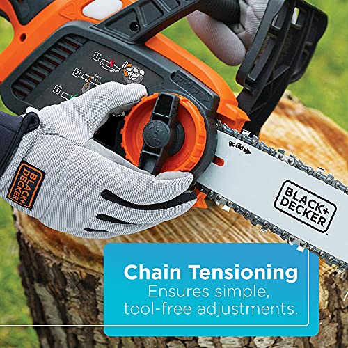 BLACK+DECKER 20V MAX* Cordless Chainsaw Kit, 10-Inch (LCS1020) Online now