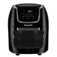 PowerXL 10 QT Vortex Air Fryer Pro Oven, Digital Black Online