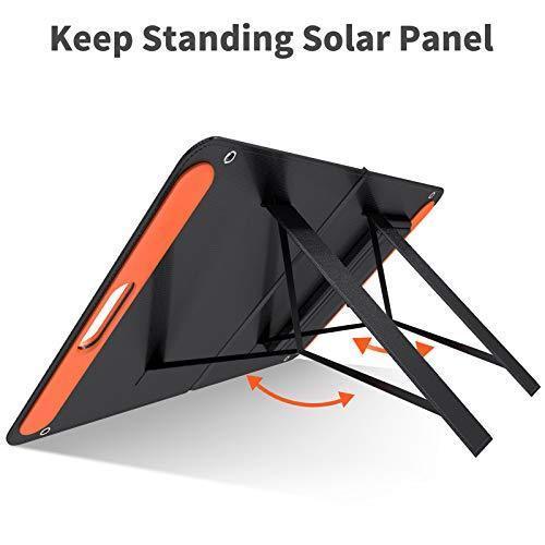 Jackery SolarSaga 60W Solar Panel for Explorer 160 240 500 as Portable Solar Generator, Portable Foldable Solar Charger for Summer Camping Van RV(Can t Charge Explorer 440  PowerPro) For Discount