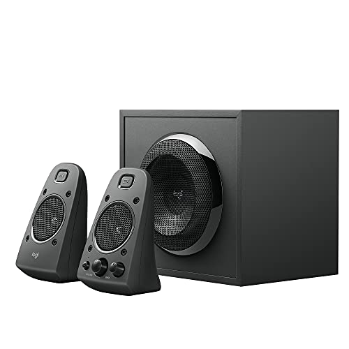 Logitech Z625 Powerful THX® Certified 2.1 Speaker System with Optical Input Fashion