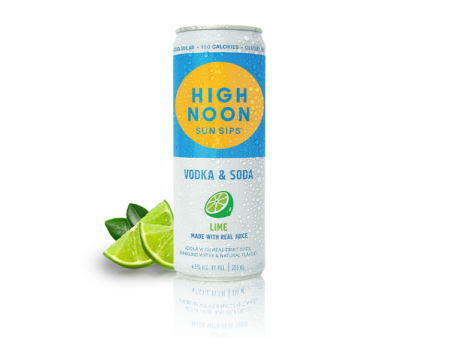 High Noon Lime, USA (4pk Cans 355ml) Cheap