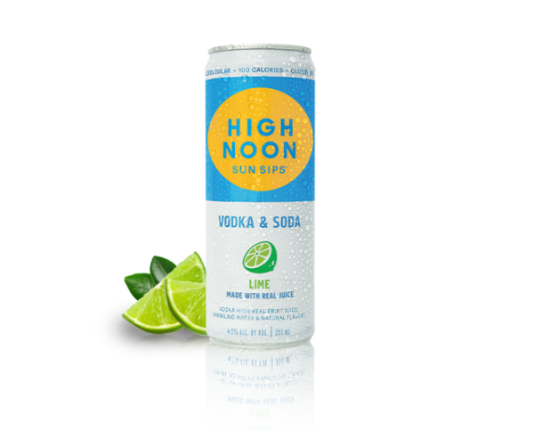 High Noon Lime, USA (4pk Cans 355ml) Cheap