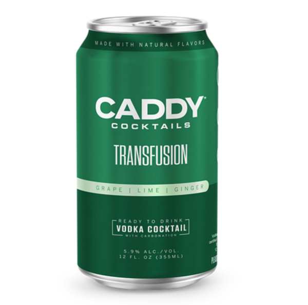 Caddy Clubhouse  The Driver Transfusion  Vodka Cocktail, USA (4pk 12oz Cans) Supply