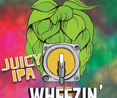 (24pk cans)-Grand Armory Wheezin  The Juice India Pale Ale Beer, Michigan, USA (12oz) Supply