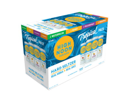 High Noon Tropical Variety Pack, USA (8pk Cans 355ml) on Sale