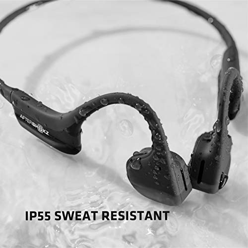 AFTERSHOKZ Air Open Ear Wireless Bone Conduction Headphones, Slate Grey, AS650SG For Cheap