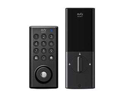 eufy Security Keyless Entry Door Lock, App Control, Bluetooth Electronic Deadbolt, BHMA Certified, IPX3 Weatherproof Protection, Compatible with Wi-Fi Bridge (Sold Separately) Online Hot Sale