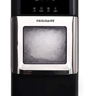 Frigidaire EFIC235-AMZ Countertop Crunchy Chewable Nugget Ice Maker, 44lbs per day, Self Cleaning Function Online Sale