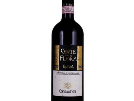 2015 Corte alla Flora Vino Nobile di Montepulciano Riserva DOCG, Italy (750ml) For Sale