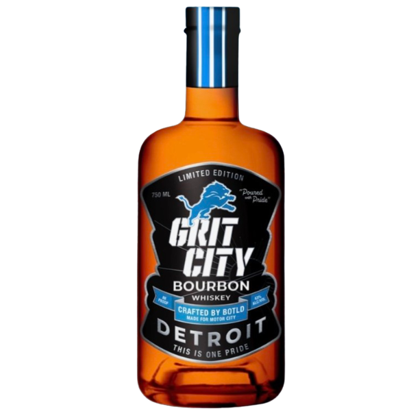 **DETROIT LIONS**  Grit City Bourbon, USA (750ml) Discount