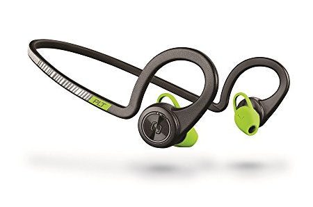 Plantronics BackBeat FIT Wireless Bluetooth Headphones - Waterproof Earbuds with On-Ear Controls for Running and Workout, Black Core Fashion