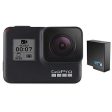 GoPro HERO7 Black + Extra Battery - E-Commerce Packaging - Waterproof Digital Action Camera with Touch Screen 4K HD Video 12MP Photos Live Streaming Stabilization Online