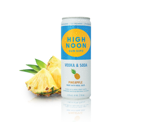 High Noon Pineapple, USA (4pk Cans 355ml) Online now