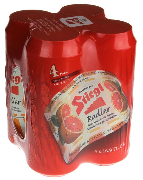 (24pk cans)-Stiegl Grapefruit Radler Beer, Germany (500ml) Online Hot Sale